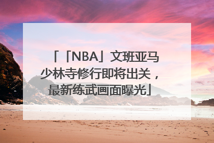 「NBA」文班亚马少林寺修行即将出关，最新练武画面曝光