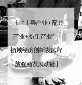 “主导产业+配套产业+衍生产业” 镇域经济创新发展释放强劲发展动能