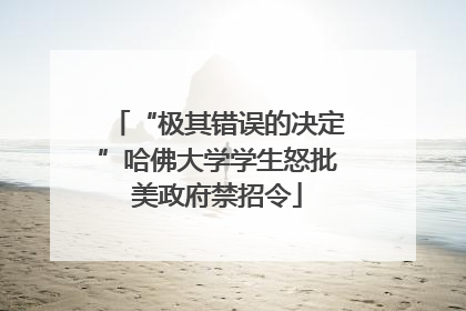 “极其错误的决定”哈佛大学学生怒批美政府禁招令