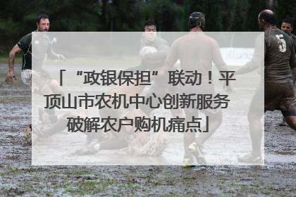 “政银保担”联动！平顶山市农机中心创新服务破解农户购机痛点