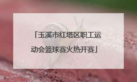 玉溪市红塔区职工运动会篮球赛火热开赛