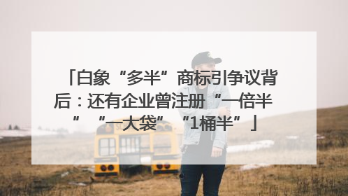 白象“多半”商标引争议背后：还有企业曾注册“一倍半”“一大袋”“1桶半”