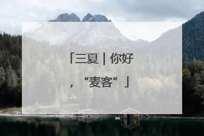 三夏｜你好，“麦客”