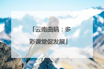 云南曲靖：多彩课堂促发展