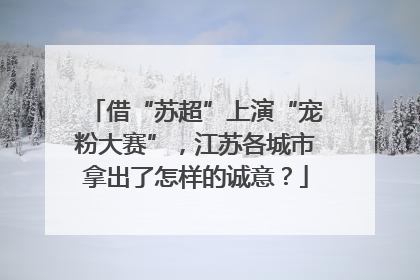 借“苏超”上演“宠粉大赛”，江苏各城市拿出了怎样的诚意？
