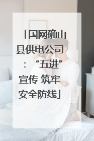 国网确山县供电公司：“五进”宣传 筑牢安全防线