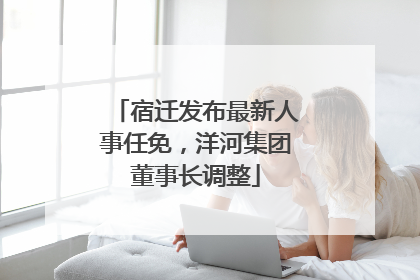 宿迁发布最新人事任免，洋河集团董事长调整