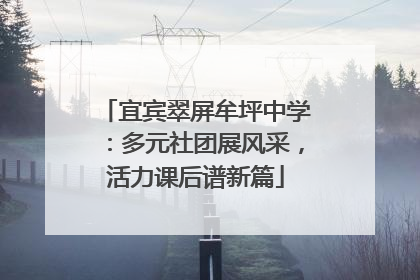 宜宾翠屏牟坪中学：多元社团展风采，活力课后谱新篇