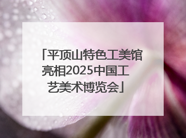 平顶山特色工美馆亮相2025中国工艺美术博览会