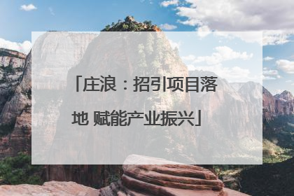 庄浪：招引项目落地 赋能产业振兴
