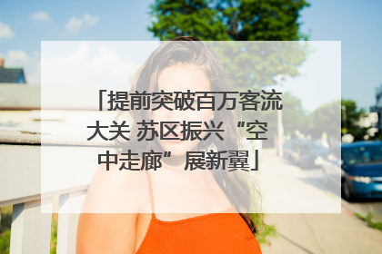 提前突破百万客流大关 苏区振兴“空中走廊”展新翼