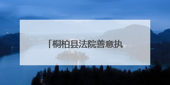 桐柏县法院善意执行显温度 助力小微企业追回拖欠租金