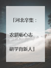 河北辛集：农耕砺心志 研学育新人