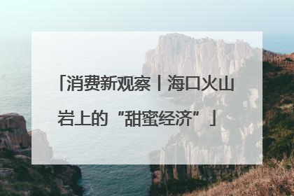 消费新观察丨海口火山岩上的“甜蜜经济”