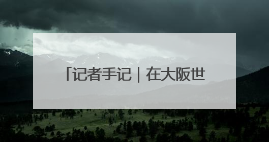 记者手记｜在大阪世博会感受多彩中国