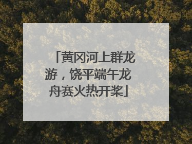 黄冈河上群龙游，饶平端午龙舟赛火热开桨