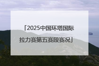 2025中国环塔国际拉力赛第五赛段赛况