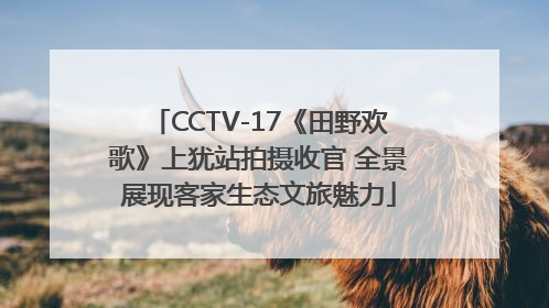 CCTV-17《田野欢歌》上犹站拍摄收官 全景展现客家生态文旅魅力